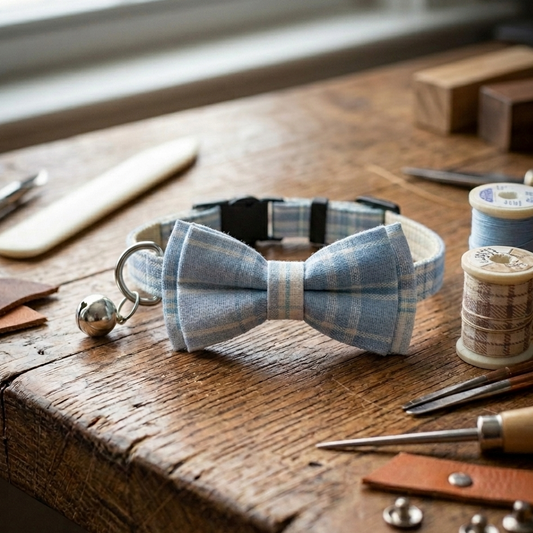 Sky Blue Cat Collar