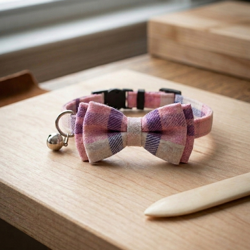 Berry Blush Cat Collar