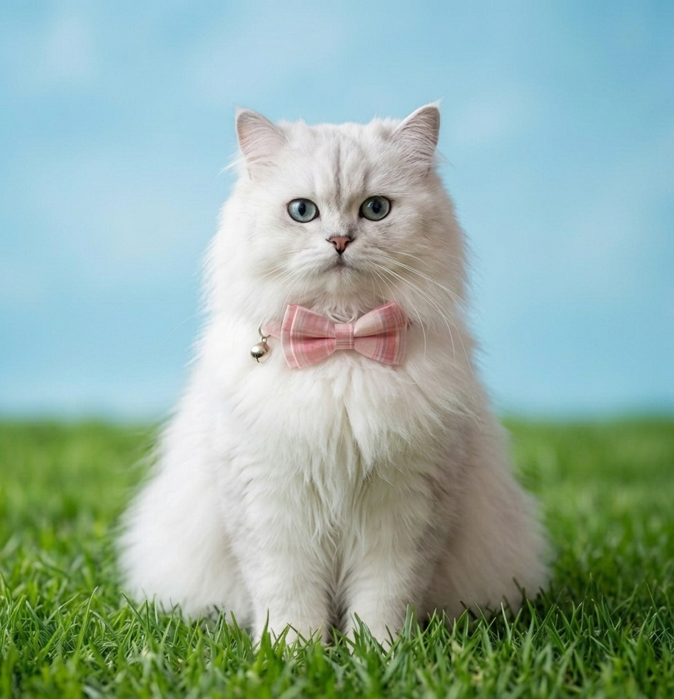 Pink Cream Cat Collar